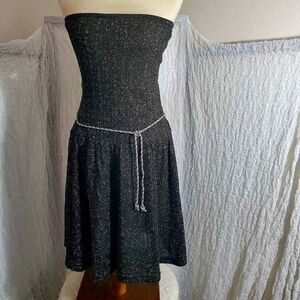 Free People Strapless Cabled Wool Dress Size Small